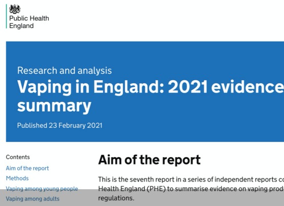 報告稱英國電子煙銷售量增長7％，新冠壓力導致吸煙率上升